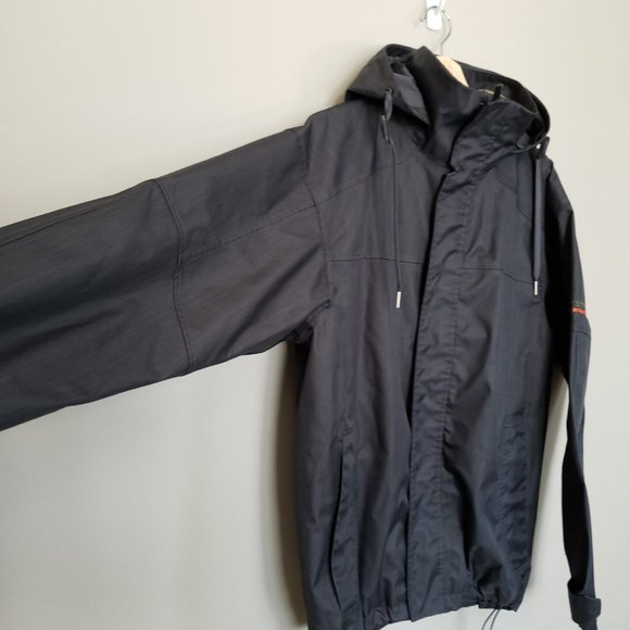 MEC "Standby Jacket" Medium Dark Gray Raincoat - Picture 6 of 9
